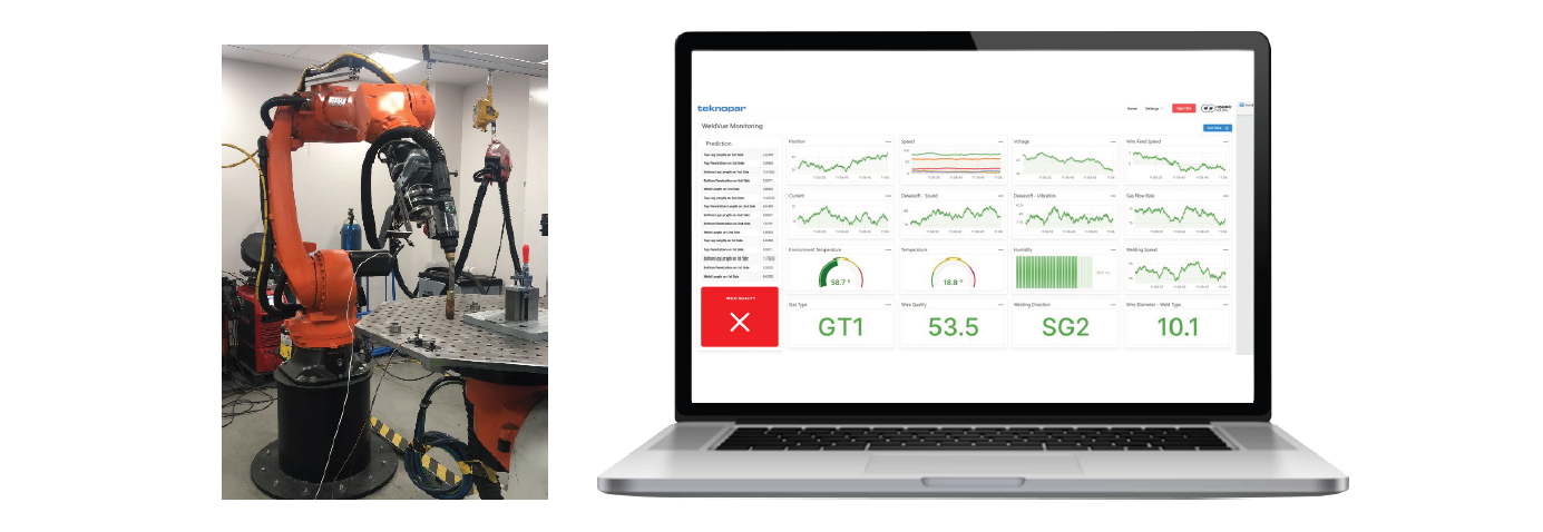 Real-Time Welding Optimization with Welding Robot - TEKNOPAR Industrial Automation Industrial IoT Case Study