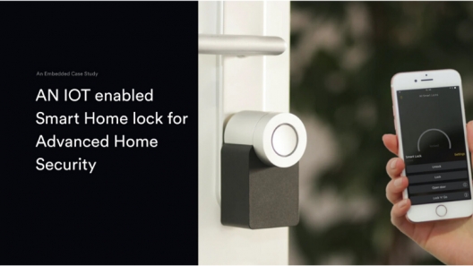 An IoT Enabled Smart Lock for Advanced Home Security