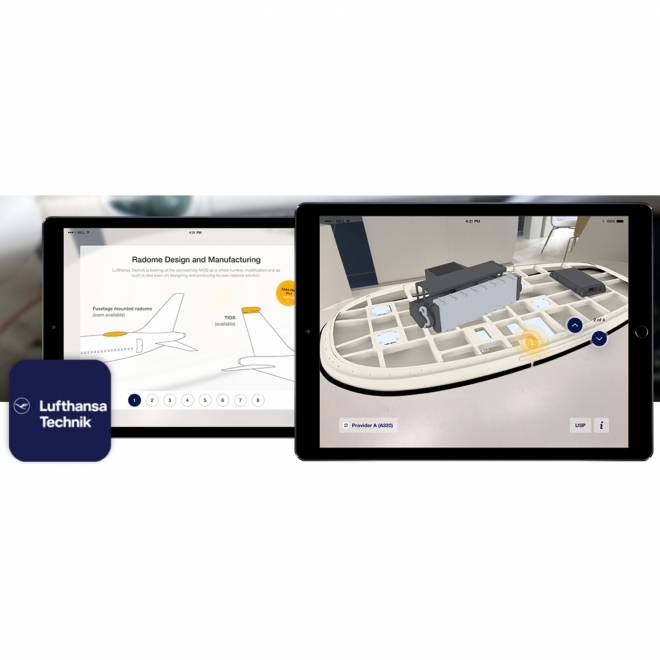 Lufthansa Innovates Aviation Demo With Augmented Reality